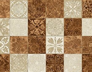 Керамическая плитка Libra Плитка настенная мозаика оранжевый 17-30-35-486 20х60