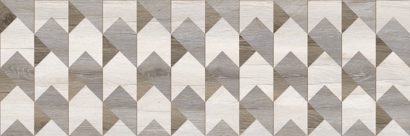 Керамическая плитка Альбервуд Декор геометрия 1664-0169 20х60