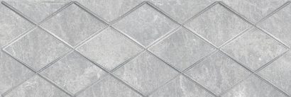 Керамическая плитка Alcor Attimo Декор серый 17-05-06-1188-0 20х60