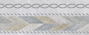Керамическая плитка Allure Бордюр серый 6х60