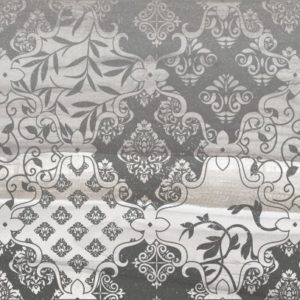 Керамическая плитка Grace Fancy Декор серый 20х60 Керамическая плитка Grace Fancy Декор серый 20х60