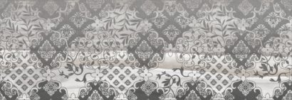 Керамическая плитка Grace Fancy Декор серый 20х60 Керамическая плитка Grace Fancy Декор серый 20х60