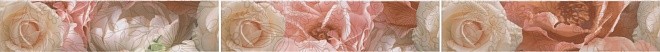 Контарини Бордюр Цветы обрезной STG A595 13032R 30×7,2