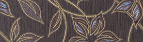 Керамическая плитка Muraya chocolate 01 Бордюр 25х7
