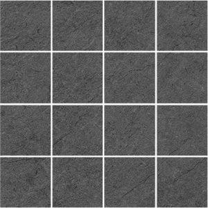 Керамическая плитка Story Декор мозаичный чёрный MM60094 20х60