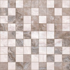 Керамическая плитка Marmo Мозаика 30×30 коричневый+бежевый